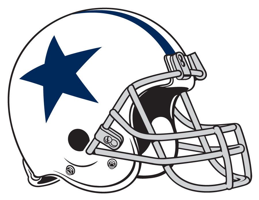 Dallas Cowboys 1960-1963 Helmet Logo t shirts iron on transfers...
